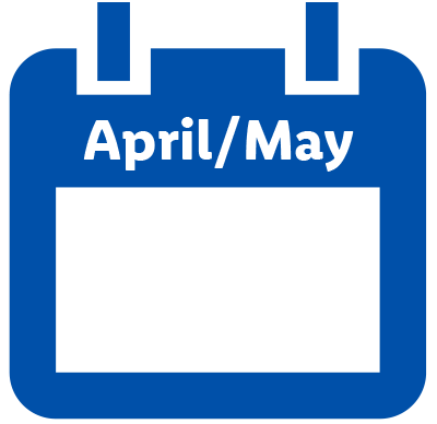 April / May 2026