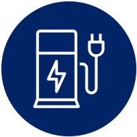 electric vehicle charging icon