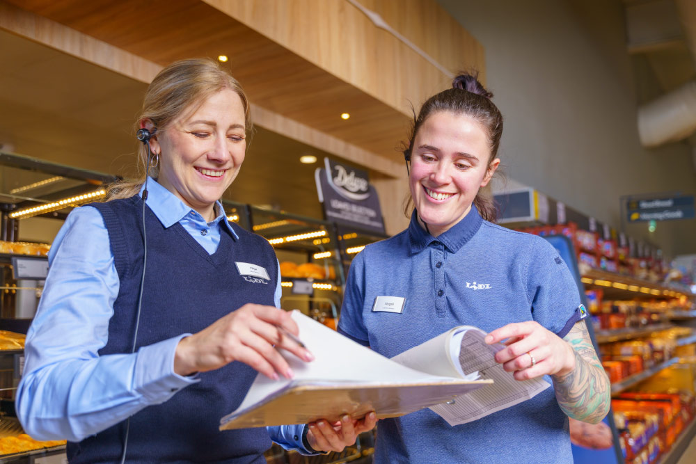 Lidl staff bakery